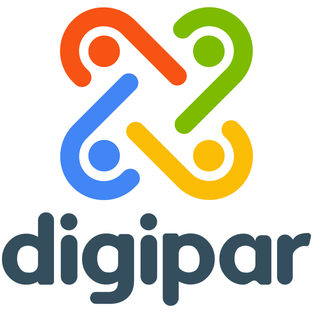 Digipar vertical isologo